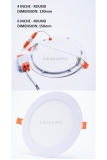 LED DOWNLIGH 4 INCHE 15W 18W / 6 INCHE 18W 22W ROUND SQUARE