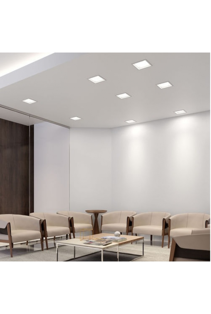 LED DOWNLIGHT 4 / 6 INCHE 12W /18W - ROUND / SQUARE (SIRIM) 