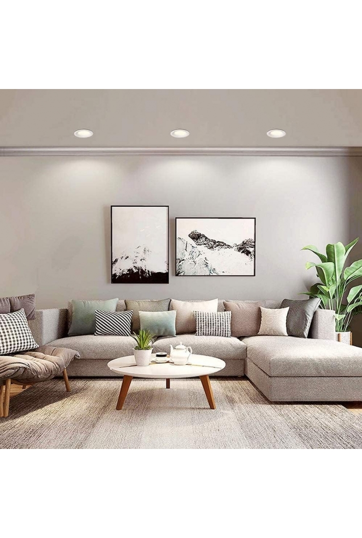 LED DOWNLIGHT 4 / 6 INCHE 12W /18W - ROUND / SQUARE (SIRIM) 