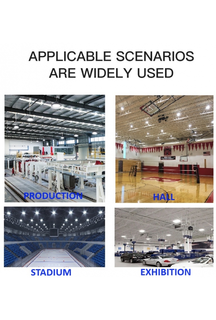 SIRIM UFO LED HIGH BAY LIGHT 100W 150W 200W (DAYLIGHT)