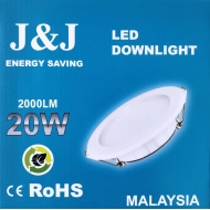 JJ TP60-20W 6 INCHE DOWN LIGHT (WHITE)
