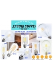 LED ANTIQUE EDISON BULB CLEAR E14 / E27