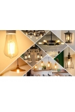 LED ANTIQUE EDISON BULB CLEAR E14 / E27
