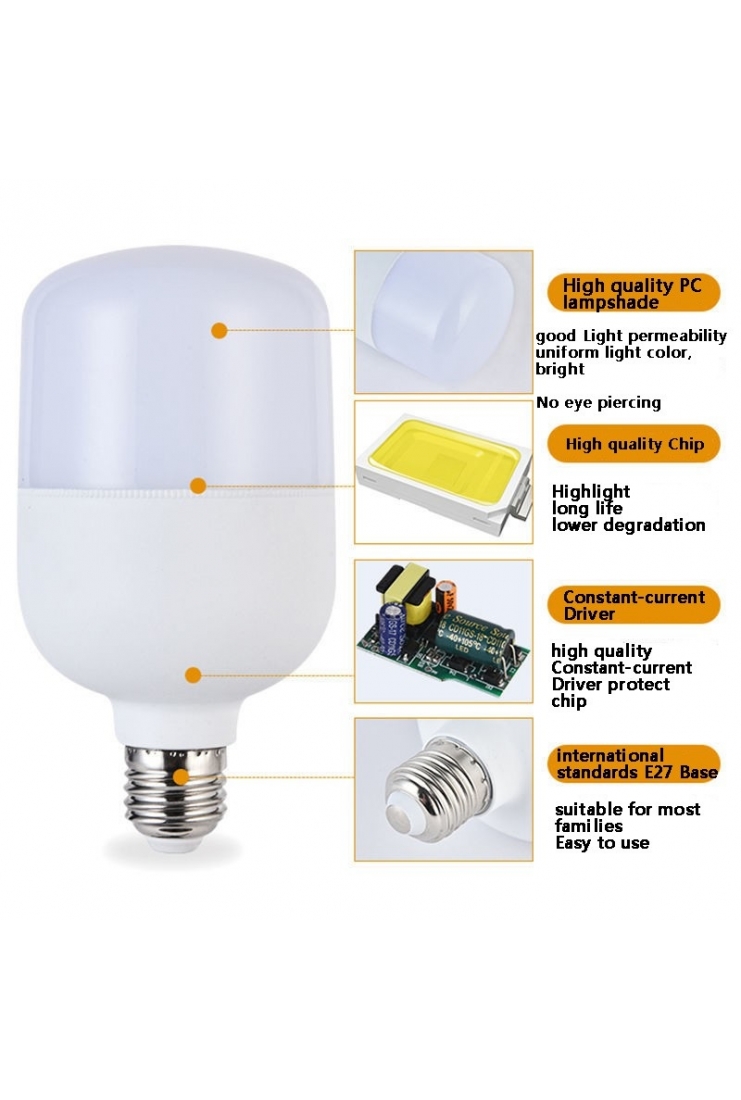 HIGH POWER LED BULB ENERGY SAVING E27