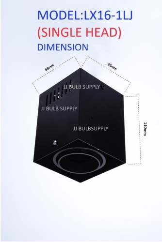 SURFACE MOUNTED DOWNLIGHT CASING (LX16-1/2/3 LJ)
