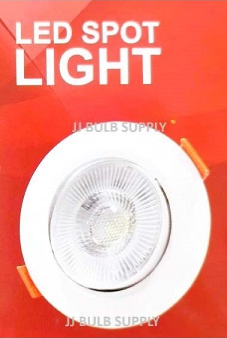 LED EYEBALL 7W-3 COLOR RECESSED SPOT LIGHT ROUND (PE2C90-7W)
