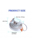 [Sirim] 7W Led Eyeball Recessed Eyeball Spotlight Round Ceiling Lighting