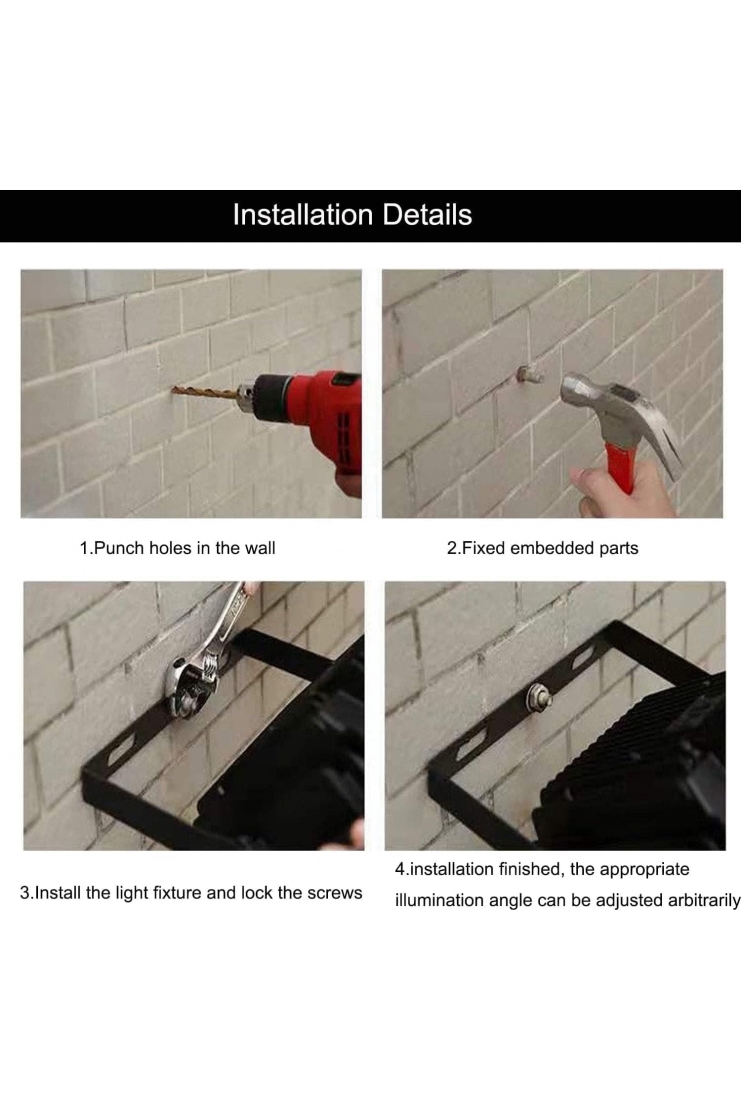 LED FLOOD LIGHT RGB / RED / BLUE / GREEN (30W / 50W / 100W)