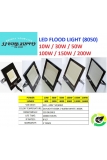 LED FLOOD LIGHT (8050) 10W 30W 50W 100W 150W 200W