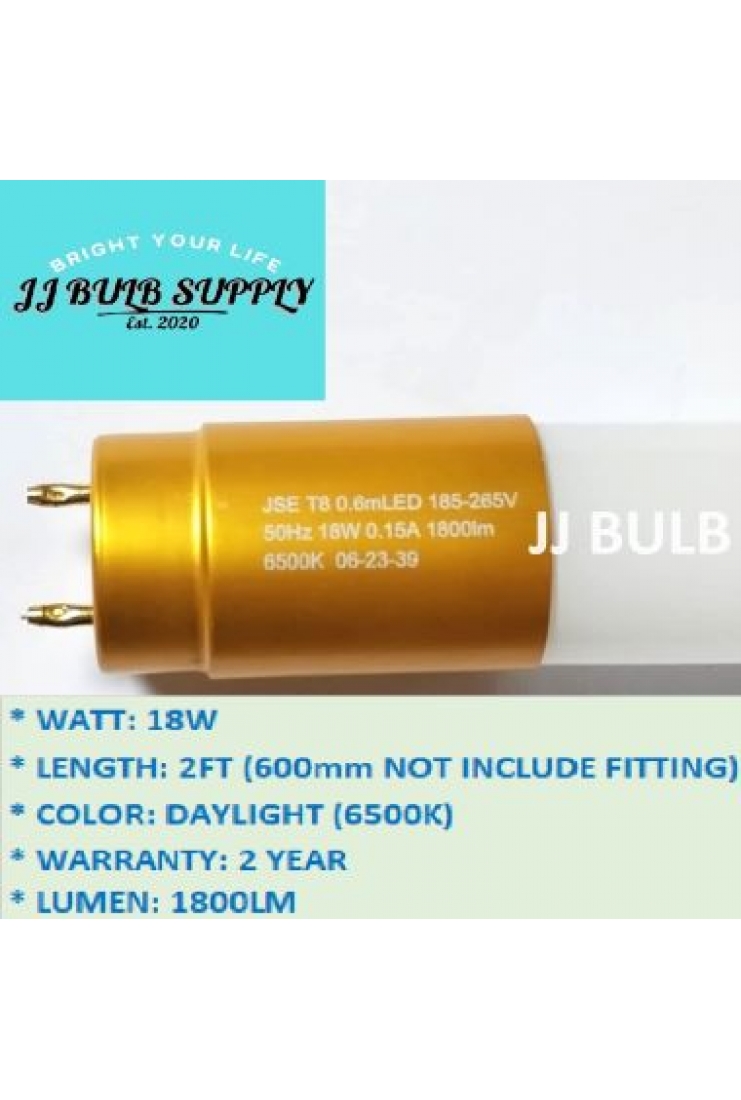 LED T8 2FT-10W (SIRIM) / 18W DAYLIGHT