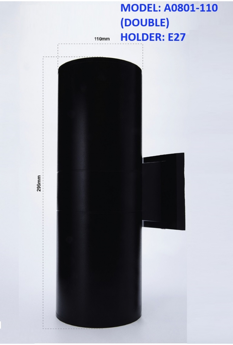 CYLINDER OUTDOOR LED WALL LIGHT