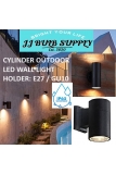 CYLINDER OUTDOOR LED WALL LIGHT