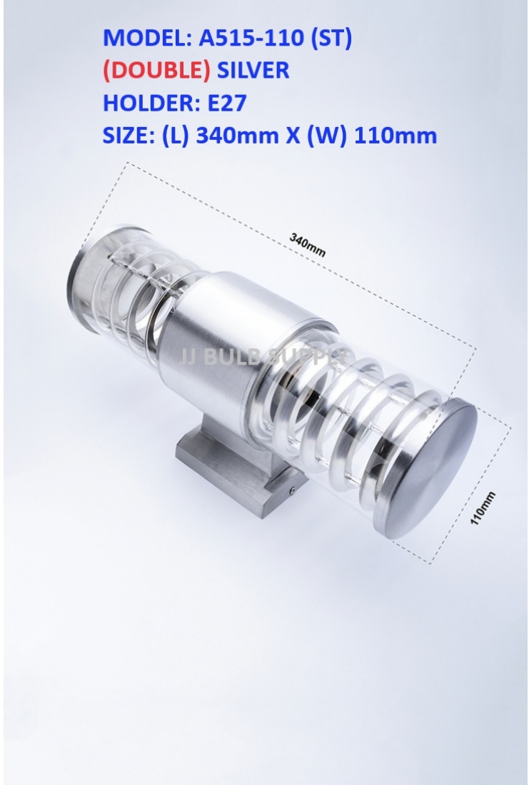 CYLINDER OUTDOOR LED WALL LIGHT