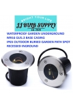WATERPROOF GARDEN UNDERGROUD MR16 GU5.3 CASING (B6109-100)