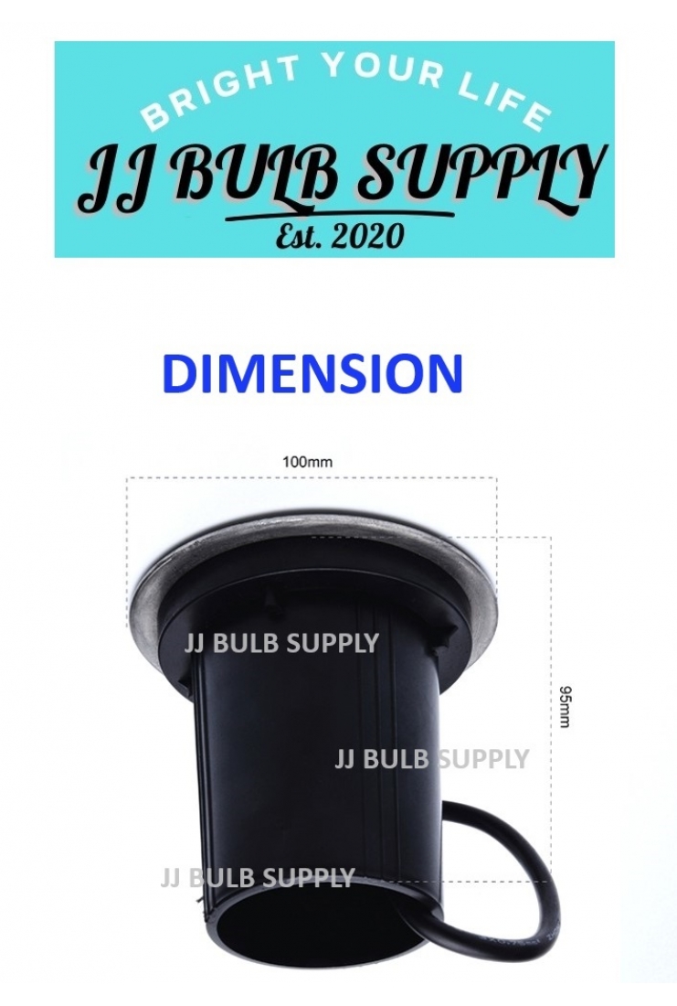 WATERPROOF GARDEN UNDERGROUD MR16 GU5.3 CASING (B6109-100)