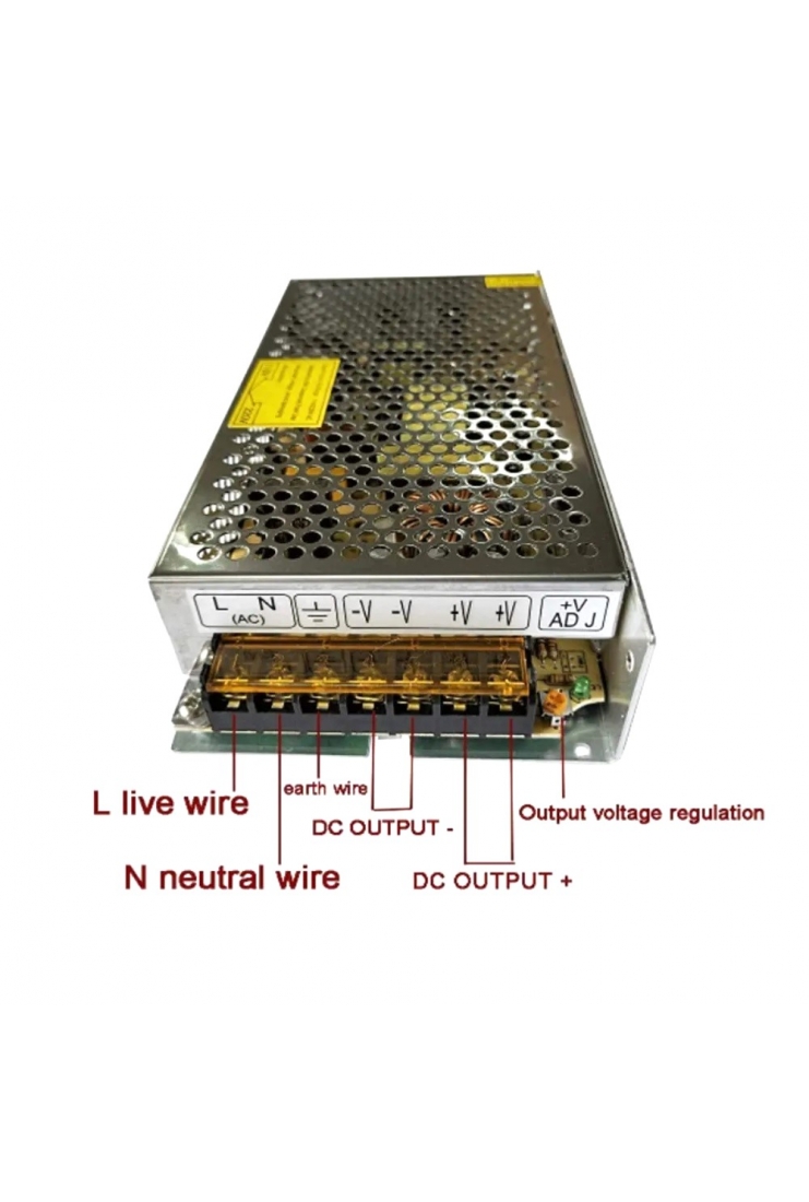 AC TO DC 12V POWER SUPPLY FOR CCTV / LED STRIP LIGHT