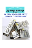 AC TO DC 12V POWER SUPPLY FOR CCTV / LED STRIP LIGHT