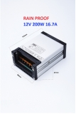 AC TO DC 12V POWER SUPPLY FOR CCTV / LED STRIP LIGHT