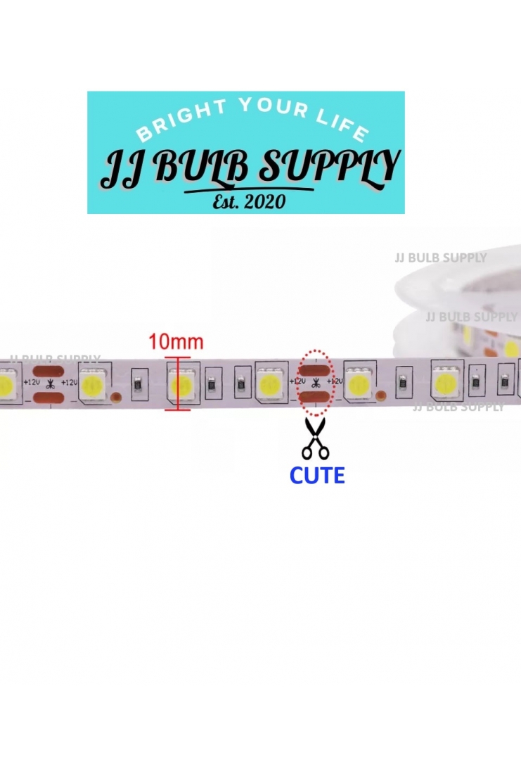 SMD5050 LED STRIP LIGHT 12V 5METER / 60LED (NWP)