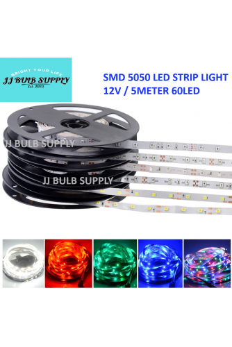 SMD5050 LED STRIP LIGHT 12V 5METER / 60LED (NWP)