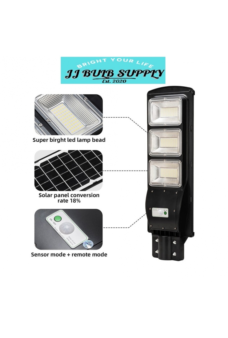 LED SOLAR STREET LIGHT 200W / 300W (SSL010) MONTION SENSOR