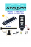 LED SOLAR STREET LIGHT 200W / 300W (SSL010) MONTION SENSOR
