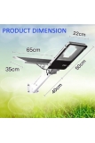 SUPER BRIGHT LED SOLAR STREET LIGHT 300W (8195)