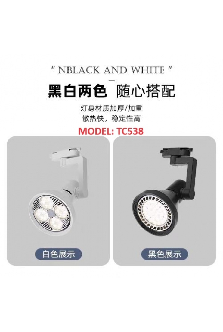 PAR30 LED TRACK LIGHT CASING (TC538 / TC0209)