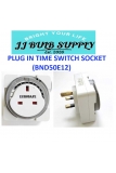PLUG IN TIMER SWITCH SOCKET (BND50E12)