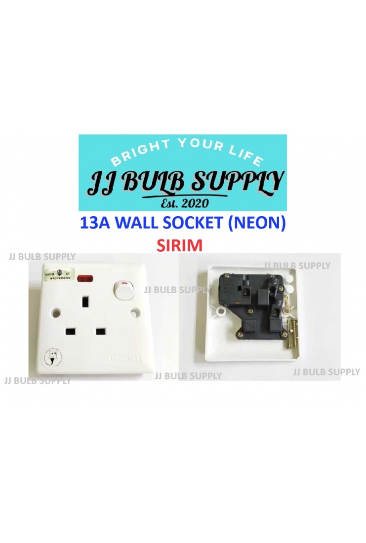 13A WALL SOCKET (NEON) - G656N 